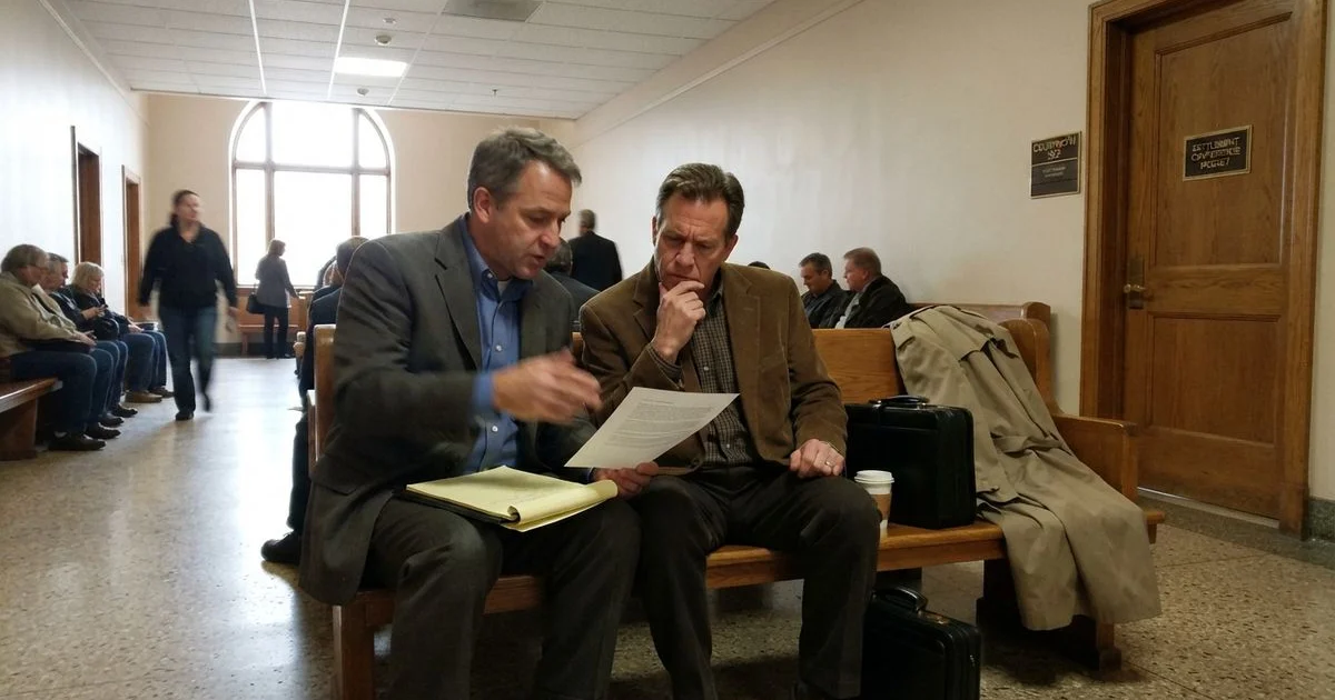 What happens at a mandatory settlement conference in a New York foreclosure case